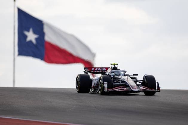 AUSTIN, TX - OCTOBER 18: Nico Hulkenberg (27) of Germany and team MoneyGram Haas F1 Team drives during Sprint Qualifying at the Formula 1 Pirelli United States Grand Prix on October 18, 2024 at the Circuit of The Americas in Austin, TX. (Photo by Bob Kupbens Icon Sportswire) AUTO: OCT 18 F1 Pirelli United States Grand Prix EDITORIAL USE ONLY Icon2410182781