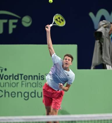 2024 ITF World Tennis Tour Junior Finals Chengdu , China Boys Group A Jan Kumstat CZE , Hayden Jones AUS