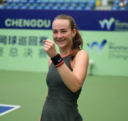 2024 ITF World Tennis Tour Junior Finals Chengdu , China Girls Group B Mika Stojsavljevic GBR , Kristina Penickova USA
