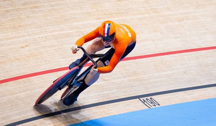 BALLERUP -Kimberley Kalee during qualifying in the 500 meters on the fourth day of the World Track cycling, Rad, Radsport, Bahnrad, Bahn Championships at the Ballerup Super Arena. ANP IRIS VAN DEN BROEK xVIxANPxSportx xxANPxIVx 511226570 originalFilename: 511226570.jpg