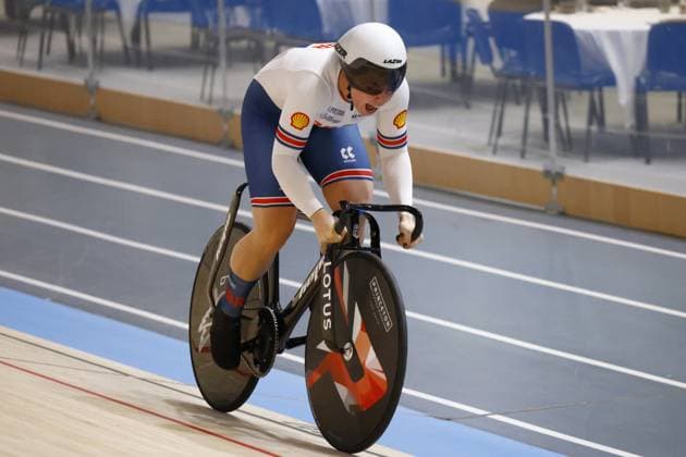 Sport Bilder des Tages Tissot Track cycling, Rad, Radsport, Bahnrad, Bahn World Championship, WM, Weltmeisterschaft - Ballerup, Copenaghen, Den- 16-10-2024 - Men s Individual Pursuit - Milan Jonathan, Italy during Tissot 2024 Track World Championships, Track cycling race in Copenhagen, Denmark, October 19 2024 Copyright: xStefanoxCavasino IPAxSportx xipax xx IPA_50728021 IPA_Agency_IPA50728021