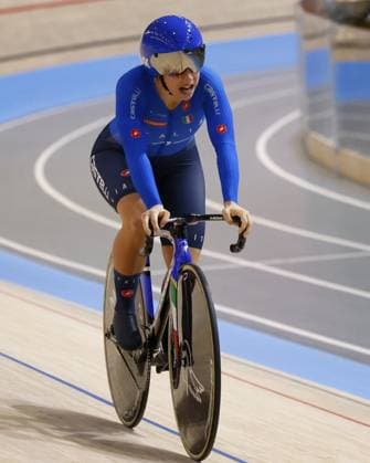 CICLISMO - Ciclismo su Pista - Tissot 2024 Track World Championships Tissot Track cycling, Rad, Radsport, Bahnrad, Bahn World Championship, WM, Weltmeisterschaft - Ballerup, Copenaghen, Den- 16-10-2024 - Men s Individual Pursuit - Milan Jonathan, Italy during Tissot 2024 Track World Championships, Track cycling race in Copenhagen, Denmark, October 19 2024 Copenhagen Denmark Copyright: xIPAxSport ABACAx