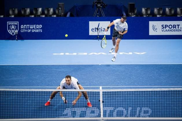 Tennis, ATP tournament in Antwerp
