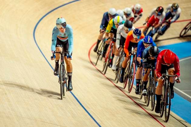 241019 Lindsay de Vylder of Belgium competes in Men s Omnium Scratch Race during day 4 of the 2024 UCI Tissot Track Cycling World Championships on October 19, 2024 in Ballerup Photo Christian Örnberg BILDBYRAN COP 166 CO0481 cykling cycling sykling cykel vm cykel2024 uci tissot track cycling world championships wc 2024 uci tissot track cycling world championships 4 bbeng grappa33  Copyright: CHRISTIANxÖRNBERG BB241019CO022