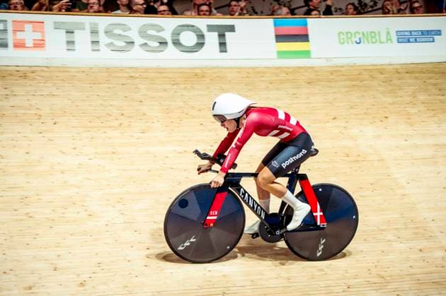 241019 Alberte Greve of Denmark competes in Women s Individual Pursuit during day 4 of the 2024 UCI Tissot Track Cycling World Championships on October 19, 2024 in Ballerup Photo Christian Örnberg BILDBYRAN COP 166 CO0481 cykling cycling sykling cykel vm cykel2024 uci tissot track cycling world championships wc 2024 uci tissot track cycling world championships 4 bbeng grappa33  Copyright: CHRISTIANxÖRNBERG BB241019CO048
