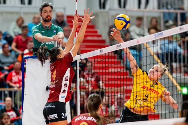 Volleyball, Women, VBL, SC Potsdam - VfB Suhl Lotto Thüringen