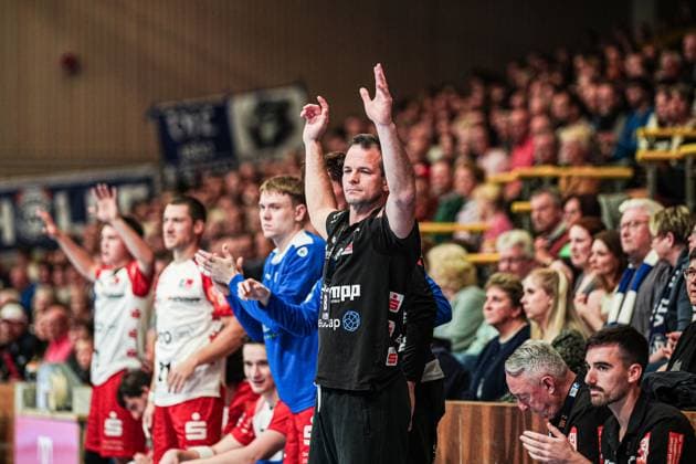 Matthias Flohr HBW Balingen Weilstetten, Coach GER, VfL Luebeck Schwartau vs HBW Balingen Weilstetten, Handball, 2 Bundesliga, Matchday 7, Season 2024 2025, 19 10 2024 GER, VfL Luebeck Schwartau vs HBW Balingen Weilstetten, Handball, 2 Bundesliga, Matchday 7, Season 2024 2025, 19 10 2024 Luebeck Copyright: xEibner-Pressefoto MarcelxvonxFehrnx EP_MFN