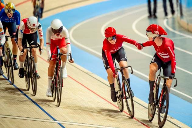 241019 Julie Leth of Denmark and Amalie Dideriksen of Denmark competes in Women s Madison during day 4 of the 2024 UCI Tissot Track Cycling World Championships on October 19, 2024 in Ballerup Photo Christian Örnberg BILDBYRAN COP 166 CO0481 cykling cycling sykling cykel vm cykel2024 uci tissot track cycling world championships wc 2024 uci tissot track cycling world championships 4 bbeng grappa33  Copyright: CHRISTIANxÖRNBERG BB241019CO089
