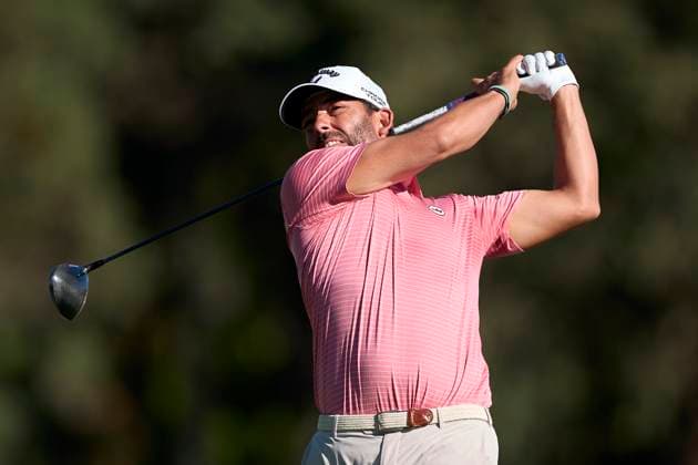 Estrella Damm N.A. Andalucia Masters 2024 Pablo Larrazabal of Spain tees off on the 2nd hole on the third day of the Estrella Damm N.A. Andalucia Masters 2024 at Real Club de Golf Sotogrande in San Roque, Spain, on October 19, 2024. San Roque, Spain Spain  Copyright: xJosexManuelxAlvarezxReyx originalFilename:alvarezrey-notitle241019_npUG7.jpg