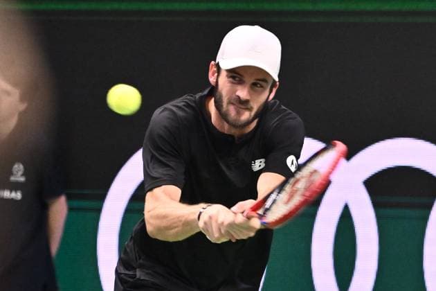 STOCKHOLM, SWEDEN 20241020 Tommy Paul, USA, in the singles final against Grigor Dimitrov, Bulgaria, during the BNP Paribas Nordic Open tennis tournament at Kungliga tennishallen STOCKHOLM SWEDEN x10090x  Copyright: xClaudioxBresciani TTx TENNIS NORDIC OPEN 2024 SINGELFINAL