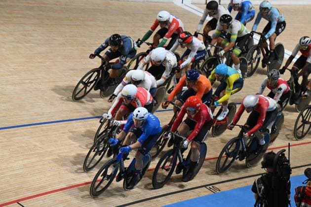 20-10-2024 World Championships Elite Track; Giornata 05; 2024, Ineos Grenadiers; 2024, Danimarca; Viviani, Elia; Hansen, Tobias; Velodromo Ballerup; 