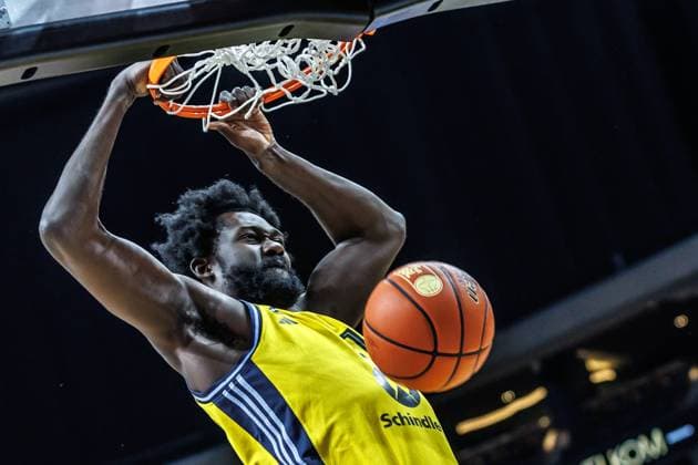 Basketball, BBL, Suspended Khalifa Koumadje moves from Alba Berlin to China, archive picture