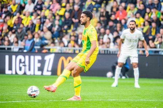 Jean-Charles Castelletto (FC NANTES) FOOTBALL : FC Nantes vs OGC Nice - Ligue 1 - Journée 8 - 20 10 2024 BaptisteAutissier Panoramic 