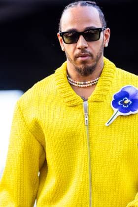 AUSTIN, TX - OCTOBER 20: Lewis Hamilton (44) of United Kingdom and team Mercedes-AMG Petronas F1 Team walks into the paddock before the Formula 1 Pirelli United States Grand Prix on October 20, 2024 at the Circuit of The Americas in Austin, TX. (Photo by Bob Kupbens Icon Sportswire)(Photo by Bob Kupbens Icon Sportswire) AUTO: OCT 20 F1 Pirelli United States Grand Prix EDITORIAL USE ONLY Icon2410200271