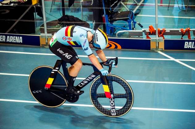 241020 Fabio van den Bossche of Belgium looks dejected after Mens Madison during day 5 of the 2024 UCI Tissot Track Cycling World Championships on October 20, 2024 in Ballerup Photo Christian Örnberg BILDBYRAN COP 166 CO0482 cykling cycling sykling cykel vm cykel2024 uci tissot track cycling world championships wc 2024 uci tissot track cycling world championships 5 bbeng grappa33  Copyright: CHRISTIANxÖRNBERG BB241020CO054