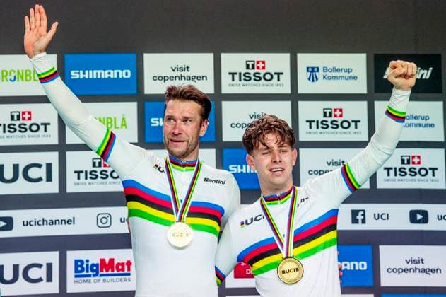 Cycling, Track Cycling World Championships in Ballerup, Roger Kluge and Tim Torn Teutenberg win gold in the Madison