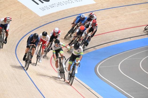 20-10-2024 World Championships Elite Track; Giornata 05; 2024, Australia; O Brien, Kelland; Agnoletto, Blake; Velodromo Ballerup; 