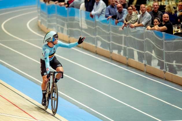 241020 Jules Hesters of Belgium looks dejected during Mens Madison during day 5 of the 2024 UCI Tissot Track Cycling World Championships on October 20, 2024 in Ballerup Photo Christian Örnberg BILDBYRAN COP 166 CO0482 cykling cycling sykling cykel vm cykel2024 uci tissot track cycling world championships wc 2024 uci tissot track cycling world championships 5 bbeng grappa33 depp  Copyright: CHRISTIANxÖRNBERG BB241020CO105