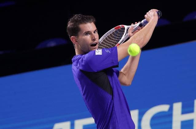 TENNIS - ATP, Tennis Herren Erste Bank Open, Super Sunday VIENNA,AUSTRIA,20.OCT.24 - TENNIS - ATP World Tour, Erste Bank Open, Super Sunday, Farewell Party Dominic Thiem. Image shows Dominic Thiem (AUT).  GEPAxpictures xWalterxLuger