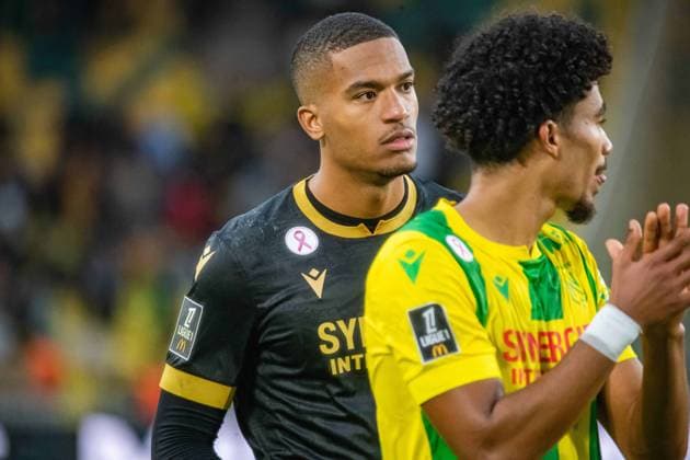 Alban Lafont (FC NANTES) FOOTBALL : FC Nantes vs OGC Nice - Ligue 1 - Journée 8 - 20 10 2024 BaptisteAutissier Panoramic 