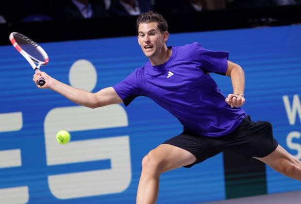 TENNIS - ATP, Tennis Herren Erste Bank Open, Super Sunday VIENNA,AUSTRIA,20.OCT.24 - TENNIS - ATP World Tour, Erste Bank Open, Super Sunday, Farewell Party Dominic Thiem. Image shows Dominic Thiem (AUT).  GEPAxpictures xWalterxLuger