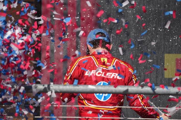FORMULA 1 PIRELLI UNITED STATES GRAND PRIX 2024 20 10 2024, Circuit of The Americas, Austin, FORMULA 1 PIRELLI UNITED STATES GRAND PRIX 2024 ,in the picture winner Charles Leclerc MCO , Scuderia Ferrari HP nordphotoxGmbHx xBratic nph00250