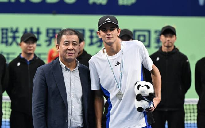 2024 ITF World Tennis Tour Junior Finals Chengdu , China Boys Final Mees Rottgering NED vs Rafael Jodar ESP