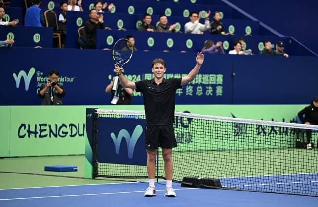 2024 ITF World Tennis Tour Junior Finals Chengdu , China Boys Junior Finals Winner Mees Rottgering NED