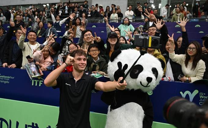 2024 ITF World Tennis Tour Junior Finals Chengdu , China Boys Junior Finals Winner Mees Rottgering NED