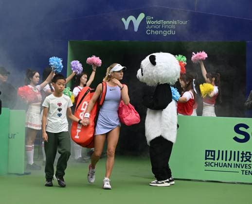 2024 ITF World Tennis Tour Junior Finals Chengdu , China Girls Final Emerson Jones AUS vs Laura Samson CZE