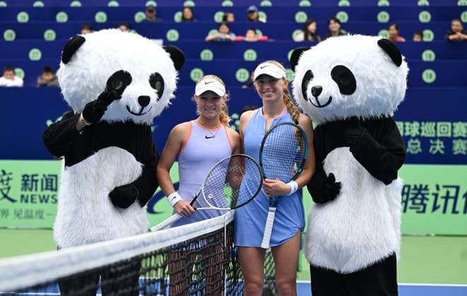 2024 ITF World Tennis Tour Junior Finals Chengdu , China Girls Final Emerson Jones AUS vs Laura Samson CZE
