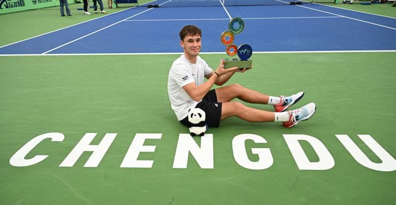 2024 ITF World Tennis Tour Junior Finals Chengdu , China Boys Junior Finals Winner, Mees Rottgering NED