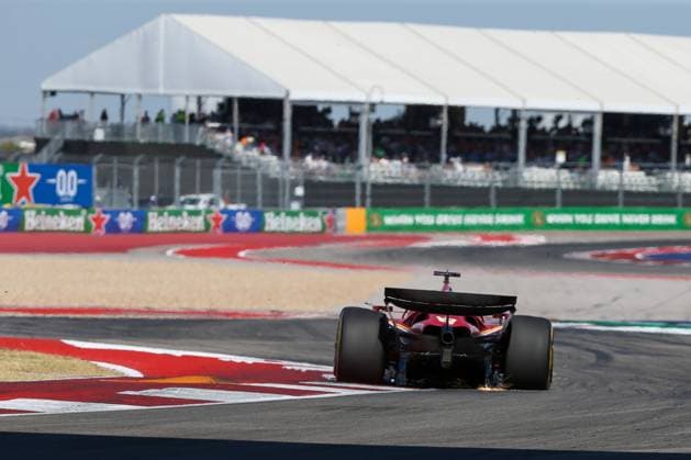 Charles Leclerc (MON) - Scuderia Ferrari - Ferrari SF-24 - Ferrari during the Race of Formula 1 Pirelli United States Grand Prix 2024, scheduled to take place at Circuit of Americas in Austin, TX (USA) Sept 18-20, 2024  Copyright: xAlessioxDexMarco IPAxSportx xipax xx IPA_50793109 IPA_Agency_IPA50793109
