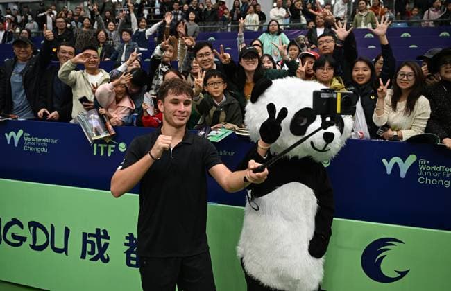 2024 ITF World Tennis Tour Junior Finals Chengdu , China Boys Junior Finals Winner Mees Rottgering NED