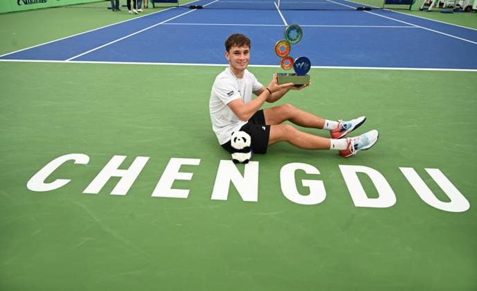 2024 ITF World Tennis Tour Junior Finals Chengdu , China Boys Junior Finals Winner, Mees Rottgering NED