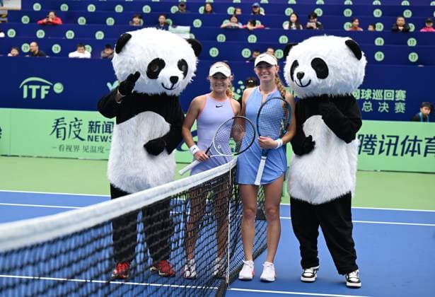 2024 ITF World Tennis Tour Junior Finals Chengdu , China Girls Final Emerson Jones AUS vs Laura Samson CZE