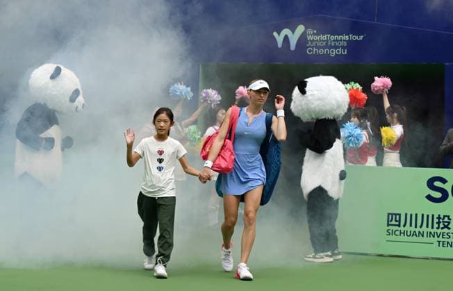 2024 ITF World Tennis Tour Junior Finals Chengdu , China Girls Final Emerson Jones AUS vs Laura Samson CZE