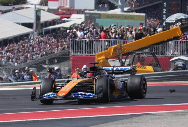 FORMULA 1 PIRELLI UNITED STATES GRAND PRIX 2024 20 10 2024, Circuit of The Americas, Austin, FORMULA 1 PIRELLI UNITED STATES GRAND PRIX 2024 ,in the picture race start , Esteban Ocon FRA , Alpine F1 Team is turned around and has to follow the field last nordphotoxGmbHx xBratic nph00250