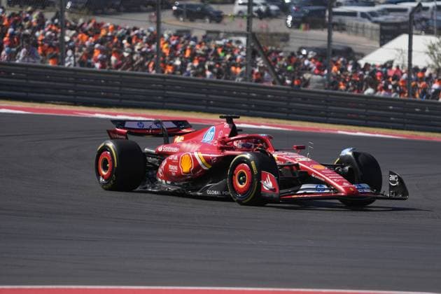 FORMULA 1 PIRELLI UNITED STATES GRAND PRIX 2024 20 10 2024, Circuit of The Americas, Austin, FORMULA 1 PIRELLI UNITED STATES GRAND PRIX 2024 ,in the picture Charles Leclerc MCO , Scuderia Ferrari HP nordphotoxGmbHx xBratic nph00250
