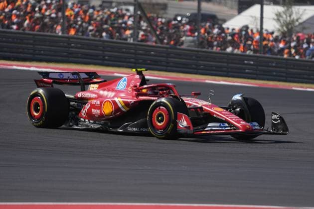 FORMULA 1 PIRELLI UNITED STATES GRAND PRIX 2024 20 10 2024, Circuit of The Americas, Austin, FORMULA 1 PIRELLI UNITED STATES GRAND PRIX 2024 ,in the picture Carlos Sainz Jr ESP , Scuderia Ferrari HP nordphotoxGmbHx xBratic nph00250