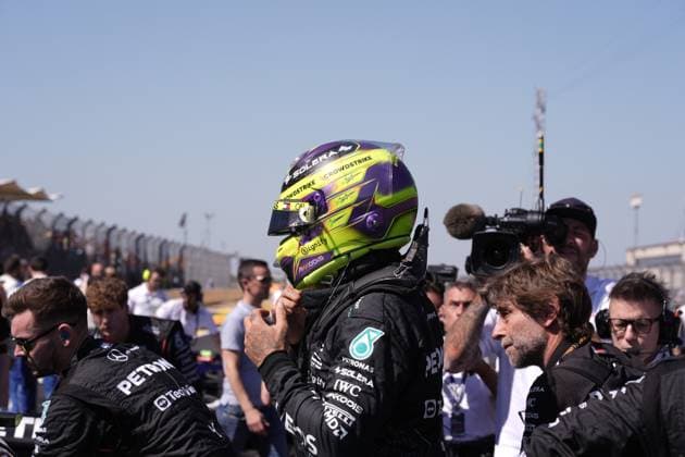 20 10 2024, Circuit of The Americas, Austin, FORMULA 1 PIRELLI UNITED STATES GRAND PRIX 2024 ,in the picture Lewis Hamilton GBR , Mercedes AMG Petronas Formula One Team Photo by Hasan Bratic DeFodi Images not used in POL SRB CRO FRA GBR NED ITA USA Defodi 506 20241020 hbr 3373 Defodi-506 not used in POL SRB CRO FRA GBR NED ITA USA