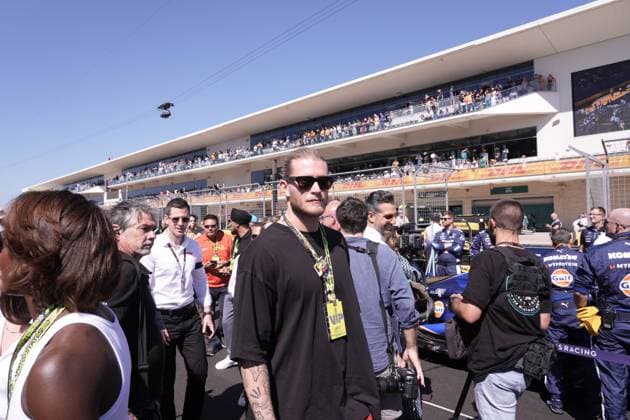 FORMULA 1 PIRELLI UNITED STATES GRAND PRIX 2024 20 10 2024, Circuit of The Americas, Austin, FORMULA 1 PIRELLI UNITED STATES GRAND PRIX 2024 ,pictured is goalkeeper Loris Karius on the grid nordphotoxGmbHx xBratic nph00250