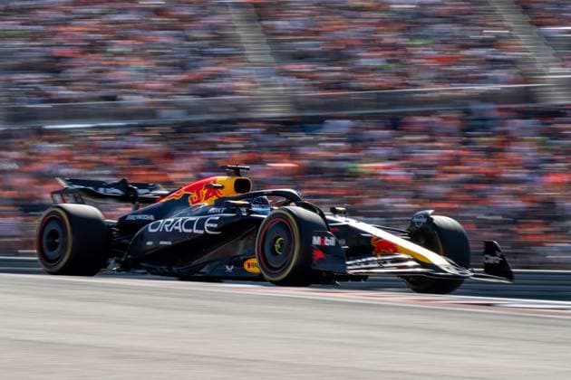 Max Verstappen Oracle Red Bull Racing, Netherlands, 01 in RedBull RB20, USA, Formula 1 World Championship, Pirelli Grand Prix of the United States of America, Circuit of the Americas Austin, Race, 20 10 2024 USA, Formula 1 World Championship, Pirelli Grand Prix of the United States of America, Circuit of the Americas Austin, Race, 20 10 2024 Austin Copyright: xEibner-Pressefoto Memmlerx EP_MMR
