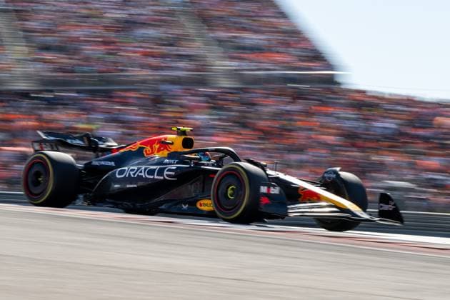 Sergio Checo Perez Oracle Red Bull Racing, Mexico, 11 in RedBull RB20, USA, Formula 1 World Championship, Pirelli Grand Prix of the United States of America, Circuit of the Americas Austin, Race, 20 10 2024 USA, Formula 1 World Championship, Pirelli Grand Prix of the United States of America, Circuit of the Americas Austin, Race, 20 10 2024 Austin Copyright: xEibner-Pressefoto Memmlerx EP_MMR