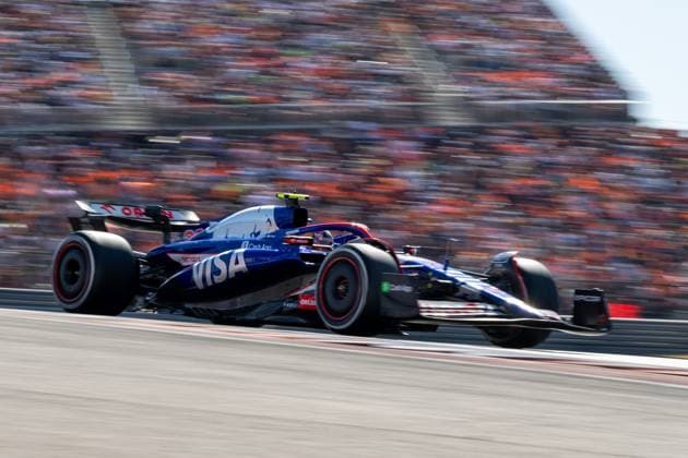 Yuki Tsunoda Visa Cash App RB Formula One Team Racing Bulls, Japan, 22 in VCARB 01, USA, Formula One World Championship, Pirelli Grand Prix of the United States of America, Circuit of the Americas Austin, Race, 20 10 2024 USA, Formula One World Championship, Pirelli Grand Prix of the United States of America, Circuit of the Americas Austin, Race, 20 10 2024 Austin Copyright: xEibner-Pressefoto Memmlerx EP_MMR