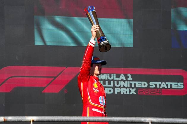 PODIUM of the Race of Formula 1 Pirelli United States Grand Prix 2024, scheduled to take place at Circuit of Americas in Austin, TX (USA) Sept 18-20, 2024  Copyright: xAlessioxDexMarco IPAxSportx xipax xx IPA_50797206 IPA_Agency_IPA50797206