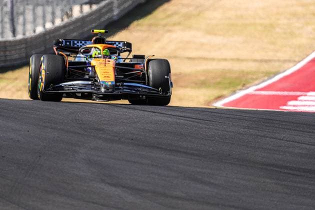 Lando Norris (GBR) - McLaren Formula 1 Team - McLaren MCL38 - Mercedes during the Race of Formula 1 Pirelli United States Grand Prix 2024, scheduled to take place at Circuit of Americas in Austin, TX (USA) Sept 18-20, 2024  Copyright: xAlessioxDexMarco IPAxSportx xipax xx IPA_50797360 IPA_Agency_IPA50797360