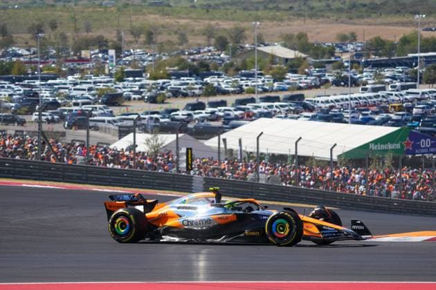 MOTORI - Formula 1 - Formula 1 Pirelli United States Grand Prix 2024 - Race Lando Norris (GBR) - McLaren Formula 1 Team - McLaren MCL38 - Mercedes during the Race of Formula 1 Pirelli United States Grand Prix 2024, scheduled to take place at Circuit of Americas in Austin, TX (USA) Sept 18-20, 2024 Austin USA  Copyright: xIPAxSport ABACAx
