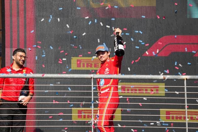 October 20, 2024, Austin, Texas, USA: PODIUM of the Race of Formula 1 Pirelli United States Grand Prix 2024, scheduled to take place at Circuit of Americas in Austin, TX (USA) Sept 18-20, 2024 Austin USA - ZUMAm217 20241020_zsp_m217_123 Copyright: xAlessioxDexMarcox