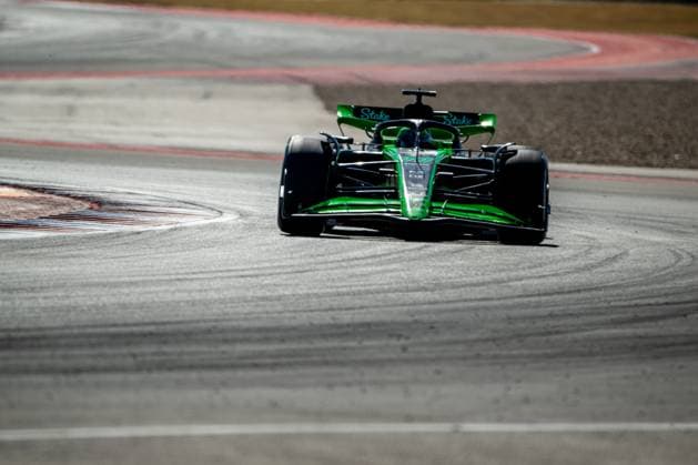 AUSTIN, TEXAS, UNITED STATES: Valtteri Bottas, racing for the Stake F1 Team team during the 2024 Formula 1 United States Grand Prix at the Circuit of the Americas in Austin, Texas, United States